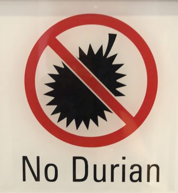 no durian